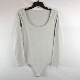 Abercrombie & Fitch Women Grey Bodysuit L NWT