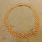 Elegant 14K Yellow Gold Chunky Fancy Link Chain Necklace 32.6g image number 7