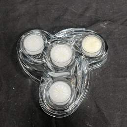Killarney Crystal Calypso Candleholder alternative image