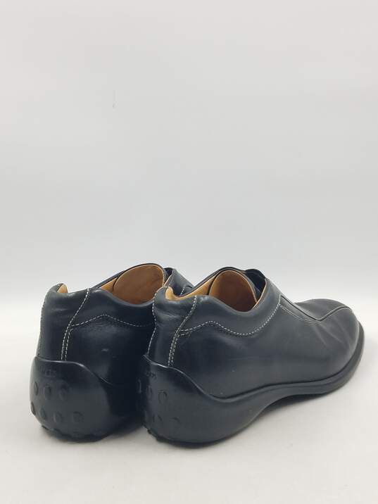 Authentic Tod's Black Gusset Slip-Ons M 10 image number 4