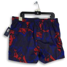 NWT Tommy Hilfiger Mens Multicolor Floral Elastic Waist Swimwear Trunk Shorts XL alternative image