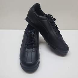 PUMA ROMA BASIC Men's Athletic Shoes Black/Black Sz 15