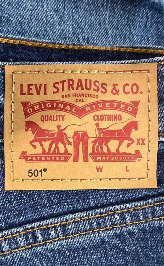Levi Strauss & Co. Blue Shorts - Size 28 image number 3