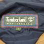 Timberland Weather Gear Brown Padded Nylon Jacket Size L Logo on Collar image number 3