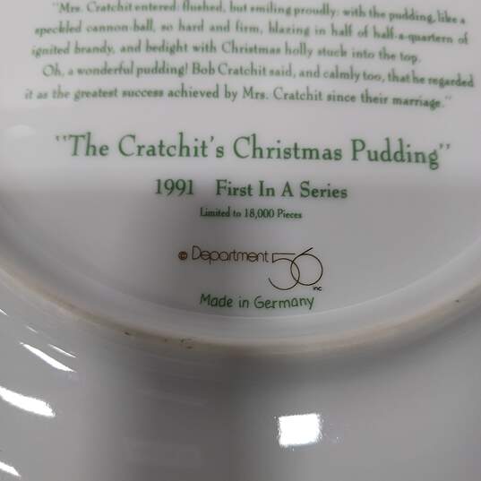 Dept. 56 'A Christmas Carol' Collector Plate image number 4