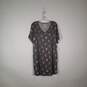 NWT Womens V-Neck Short Sleeve Pullover Sleepwear Dress Size L-XL image number 1