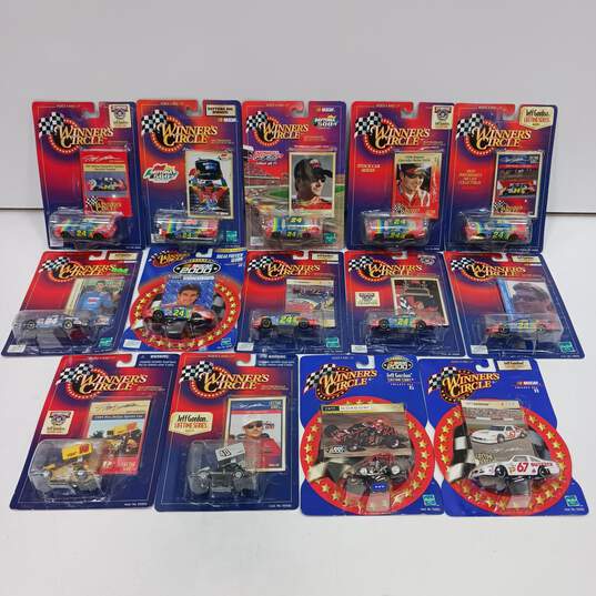 Winners Circle Model Toy Race Cars Assorted 14pc Lot image number 1