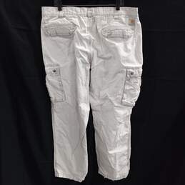 Men's Carhartt White Denim Jeans Size 40X32 alternative image