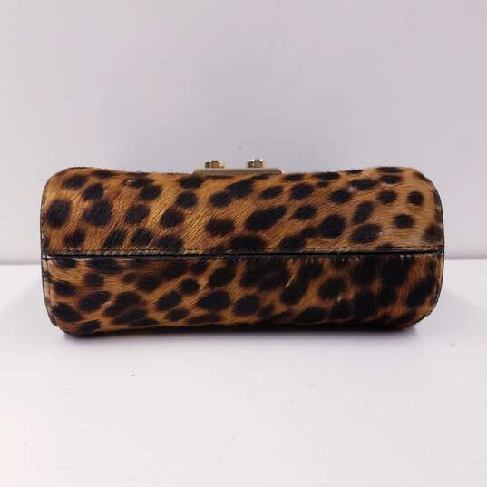 Luana Italy Marella Mini Shoulder Bag Leopard Print image number 5