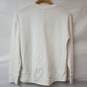 Madewell White Pullover Sweatshirt Women's Small image number 2