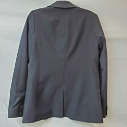 Banana Republic Black Classic Suit Blazer 1 Button Adults Size 0 alternative image