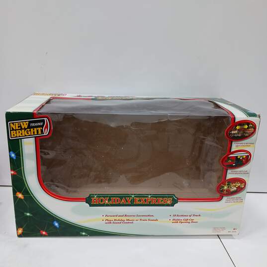 New Bright Holiday Express Train Set IOB image number 2