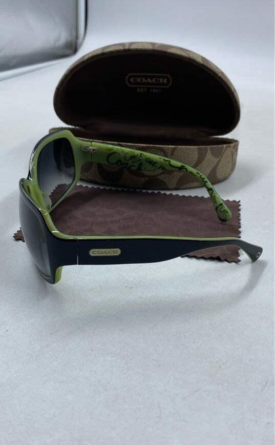 Coach Green Sunglasses - Size One Size image number 3
