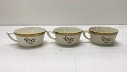 Royal Copenhagen Porcelain Tea Cup and Saucer Fine China 3 pc Set alternative image