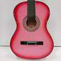 BC Acoustic Pink Guitar w/Soft Case image number 3