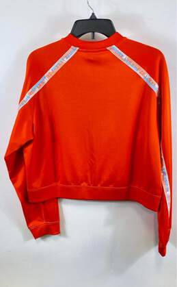 NWT Nike Womens Orange Sportswear Standard Fit Cropped Trainer Jacket Size L alternative image