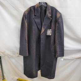 London Fog Charcoal Wool Blend Jacket NWT Size 52R