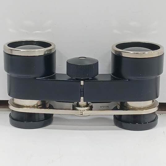 Vintage Gotte Zurich Opera Binoculars w/Leather Case image number 2