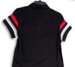 NWT Men's Black NFL Philippines Short Sleeve Football Polo Shirt Size XXL