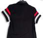 NWT Men's Black NFL Philippines Short Sleeve Football Polo Shirt Size XXL image number 1