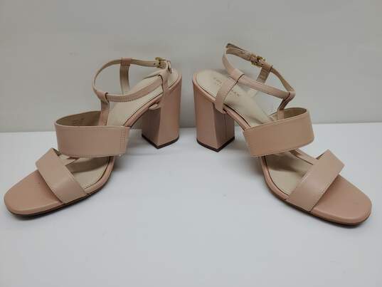 Wm Cole Haan Pink Cherie Grand Block Heel Sandal Sz 9.5B image number 1