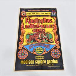 Ringling Barnum & Bailey Circus Posters 100th Anniversary Madison Square Garden alternative image