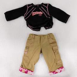 American Girl Sparkly Sport Outfit Clothing Hiking Shoes Hanger alternative image