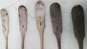 5x Antique R.T. Silver Coffee Spoon Monogram image number 3