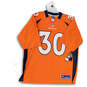 NWT Mens Orange NFL Denver Broncos Phillip Lindsay Jersey Size XL image number 1