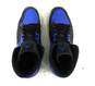 Jordan 1 Mid Hyper Royal Tumbled Leather Men's Shoe Size 11.5 image number 2