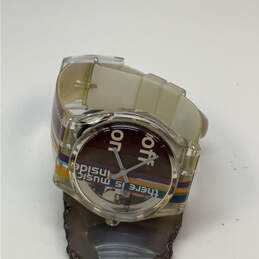 Designer Swatch Musicall Jingleme SLK118 Water Resistant Analog Wristwatch