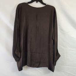 Free For Humanity Women Brown Top OS NWT alternative image