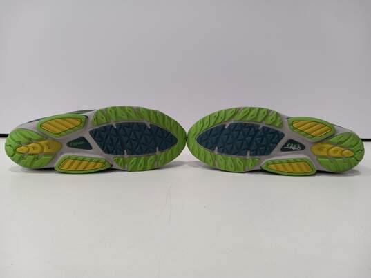 Teva Men's Blue/Green Running Shoes Size 9.5 image number 4