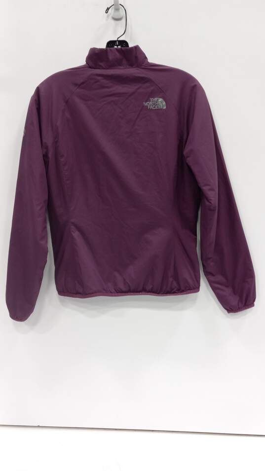 The North Face Women's Purple Quarter Zip Jacket Size S image number 2