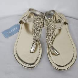 Rekayla Gold Sandals