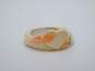 925 Coral W/ Marbled Pink & Gray Granite Jewelry image number 3