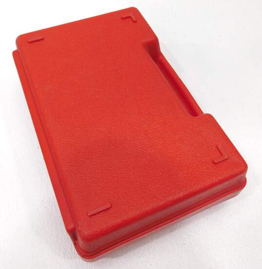 Vintage 1982 Red Storage Case + 6 Assorted Polybag Sets image number 6