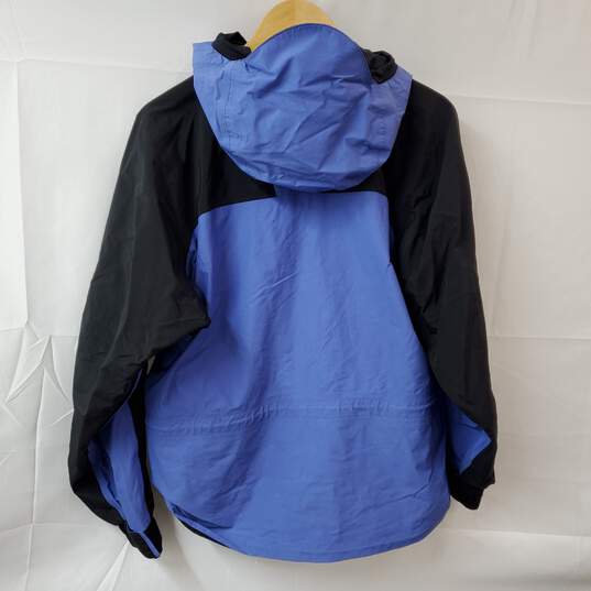 Marmot Black & Blue Full Zip Hooded Gore-Tex Jacket M image number 2