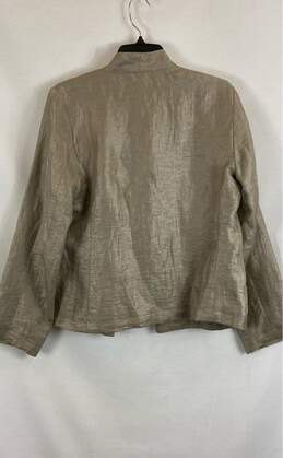 Eileen Fisher Beige Long Sleeve - Size SM alternative image