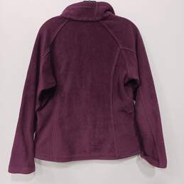 Women’s Columbia Full-Zip Mock Neck Fleece Jacket Sz L alternative image
