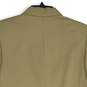NWT Express Womens Beige Long Sleeve Three Button Blazer Size 13/14 image number 4