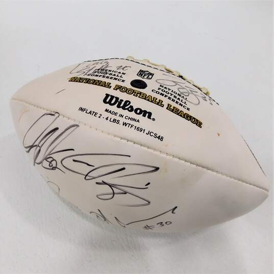 Chicago Bears Autographed Mini-Football image number 1