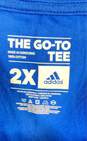 Adidas Men Blue UCLA Champions T Shirt 2XL image number 3