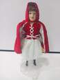Danbury Mint Little Red Riding Hood Bisque Porcelain with Stand & COA image number 3