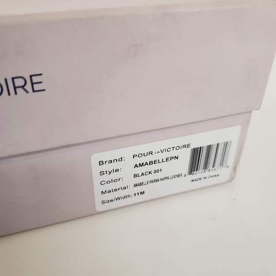 Pour La Victoire Amabelle Leather Heeled Sandals W/Box Size 11M image number 5