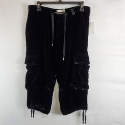 Joie Women Black Capri Cargo Pants Sz 6 NWT