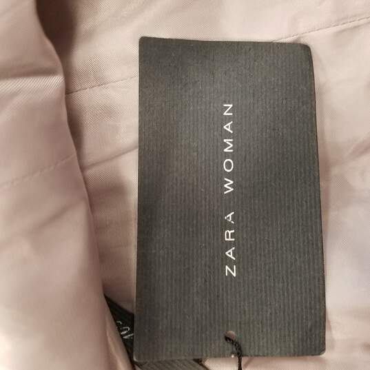 Zara Women Grey Sleeveless Mini Dress L NWT image number 5