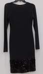 Calvin Klein Women's Long Sleeve Black Dress Size 2 image number 4