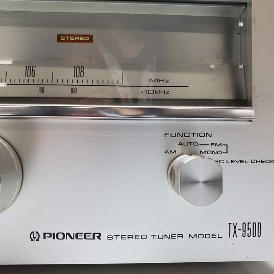 Pioneer Stereo Tuner Model TX-9500 Untested-For Parts/Repair image number 3
