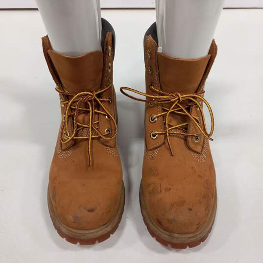 Timberland Lace-Up Leather Boots Size 8M image number 3